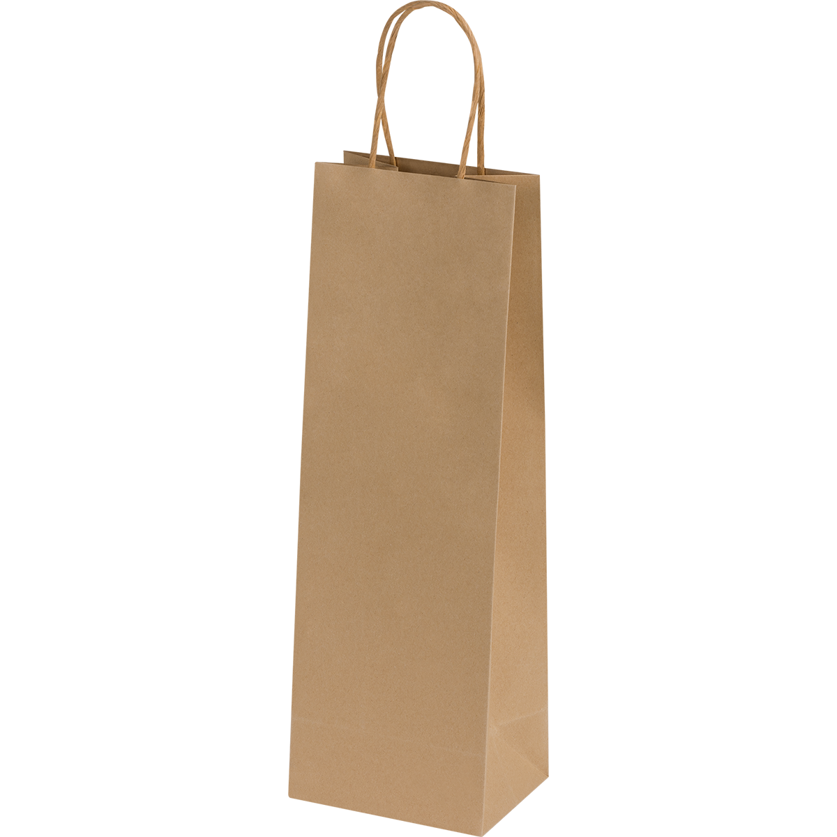 Ashdown Bottle Paper Gift Bag - Kraft - 150GSM
