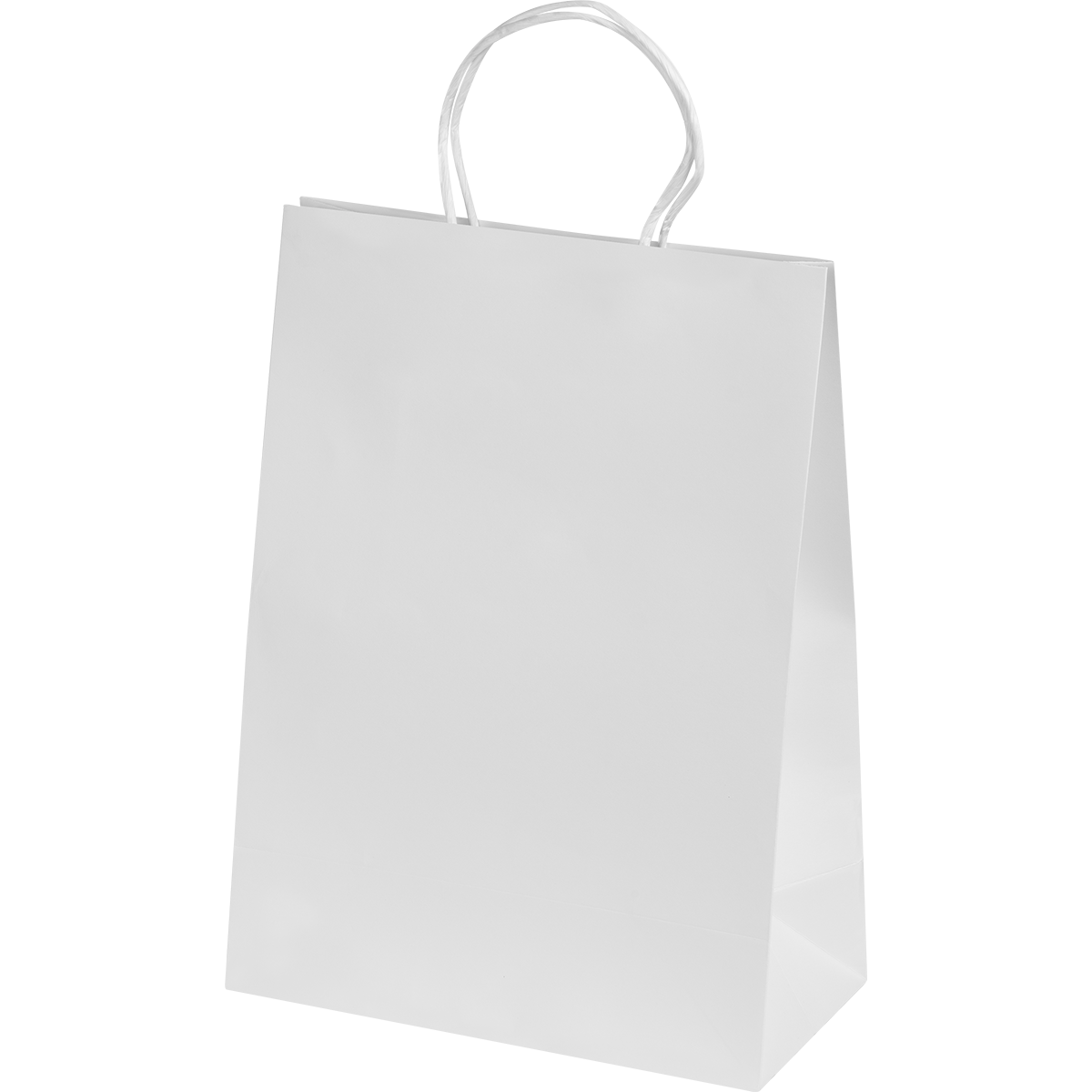 Ashdown Small Paper Gift Bag - White - 200GSM