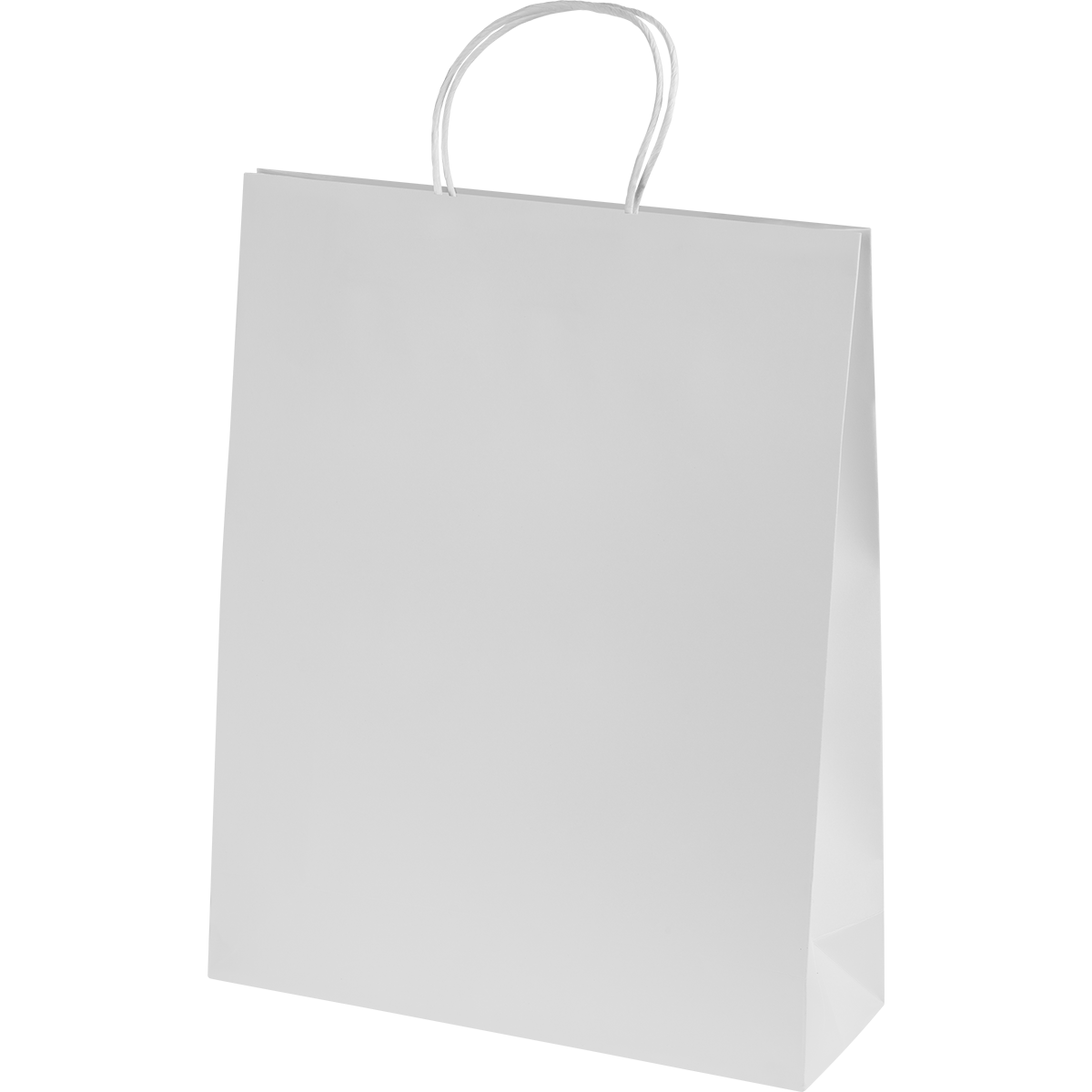 Ashdown Large Paper Gift Bag - White - 200GSM