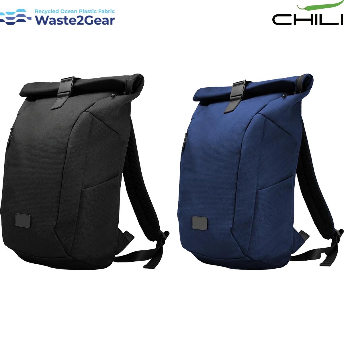 Chili Onda Waste2Gear Roll-up Computer Backpack Bag