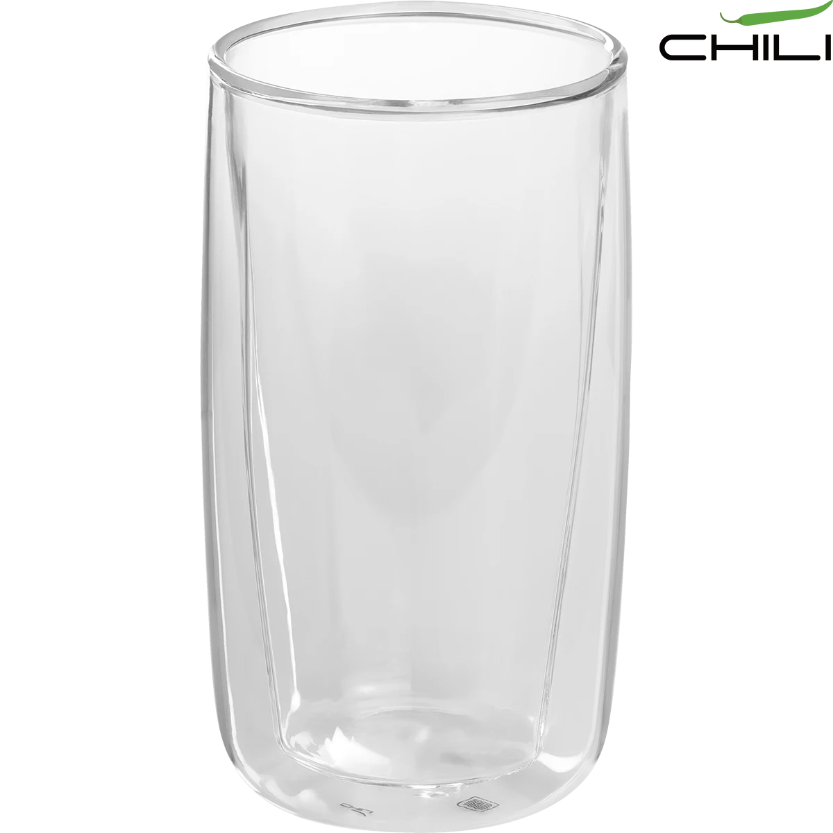 Chilli Calypso Double Wall Drinking Glass (330ml)