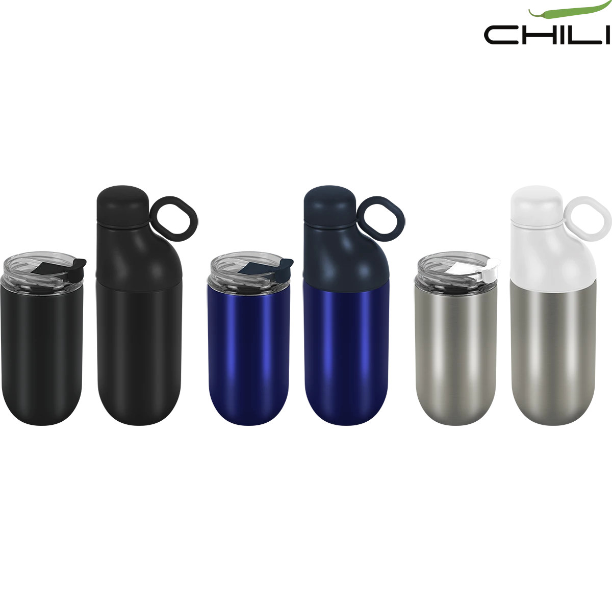 Hookipa M Recycled 2-in-1 Bottle & Tumbler (500ml/370ml)