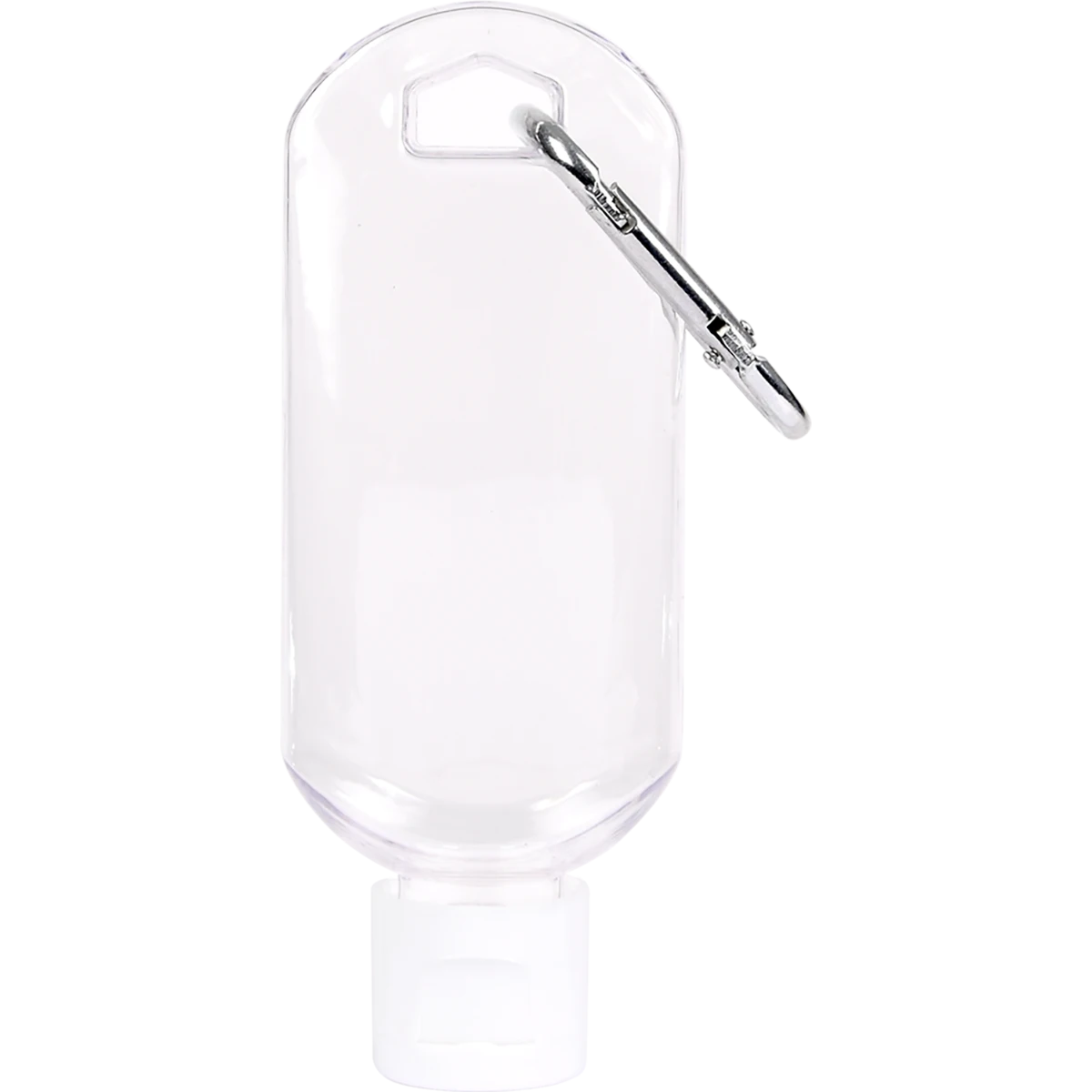 Hand Sanitiser Gel - 50ml Bottle with Carabine Clip