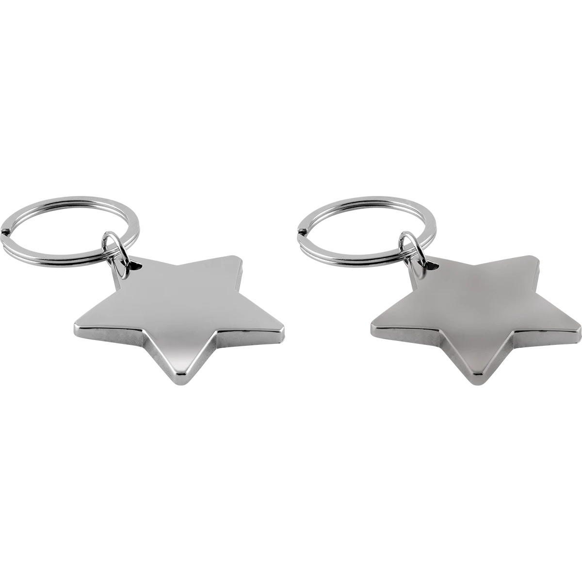 Keyring (Star) Satin Finish