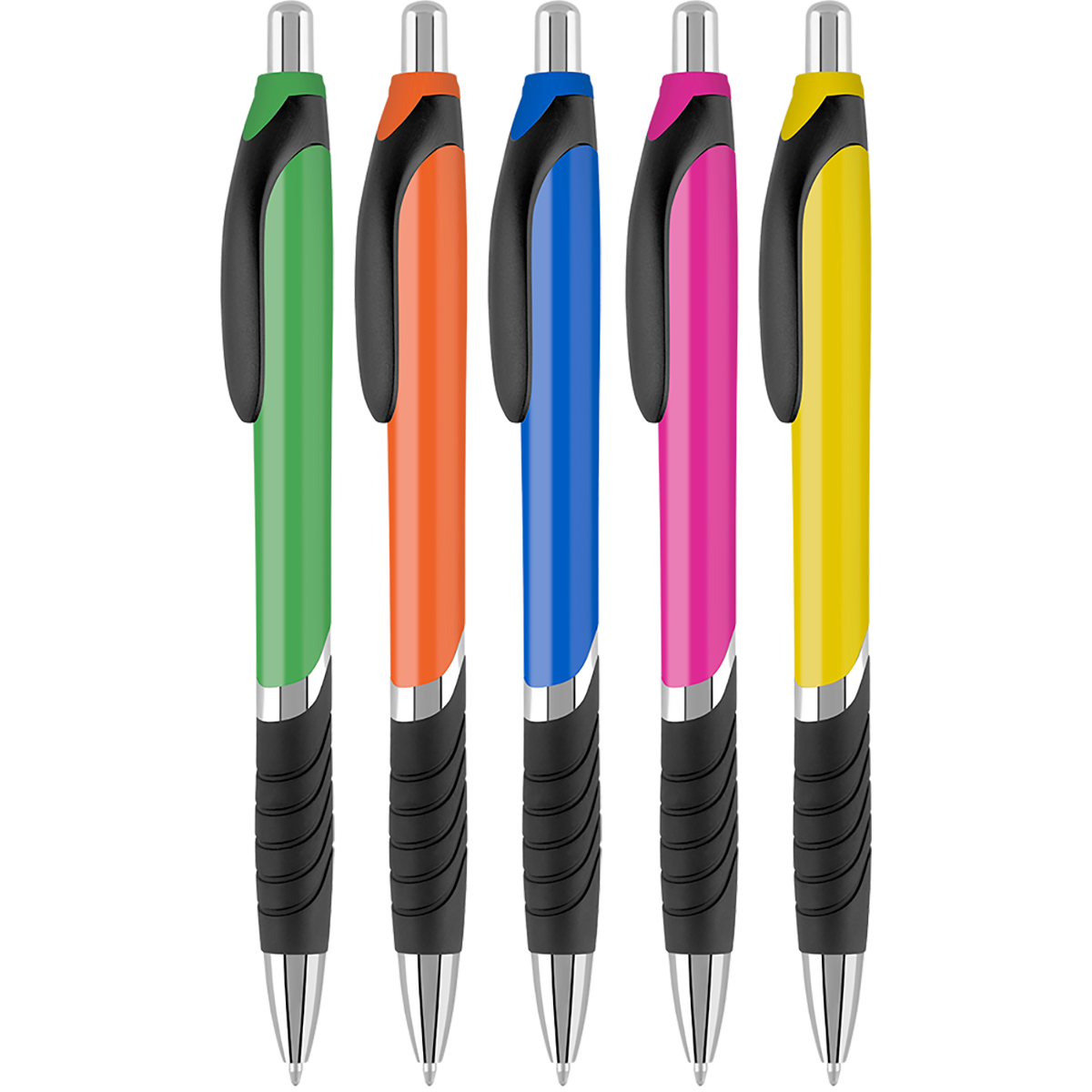 Athena Colour Ballpen (Black Ink)