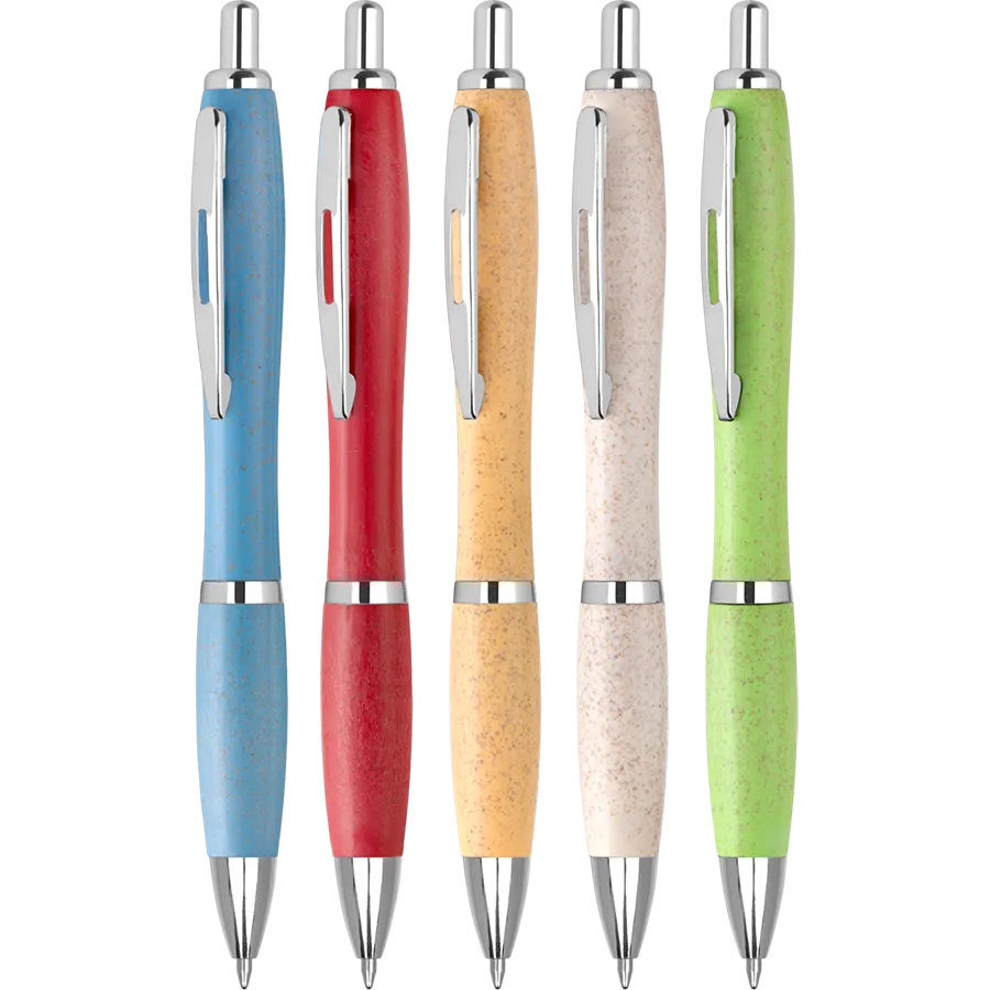 Contour Colour Wheatstraw Ballpen (Black Ink)
