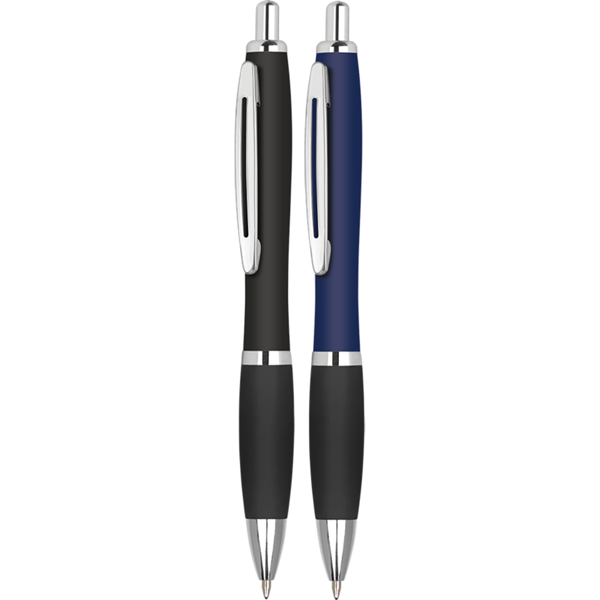Contour Metal Soft Ballpen (Black Ink)