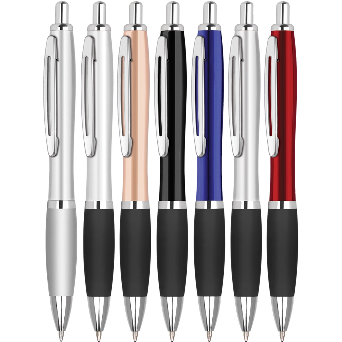 Contour Metal Ballpen (Black Ink)