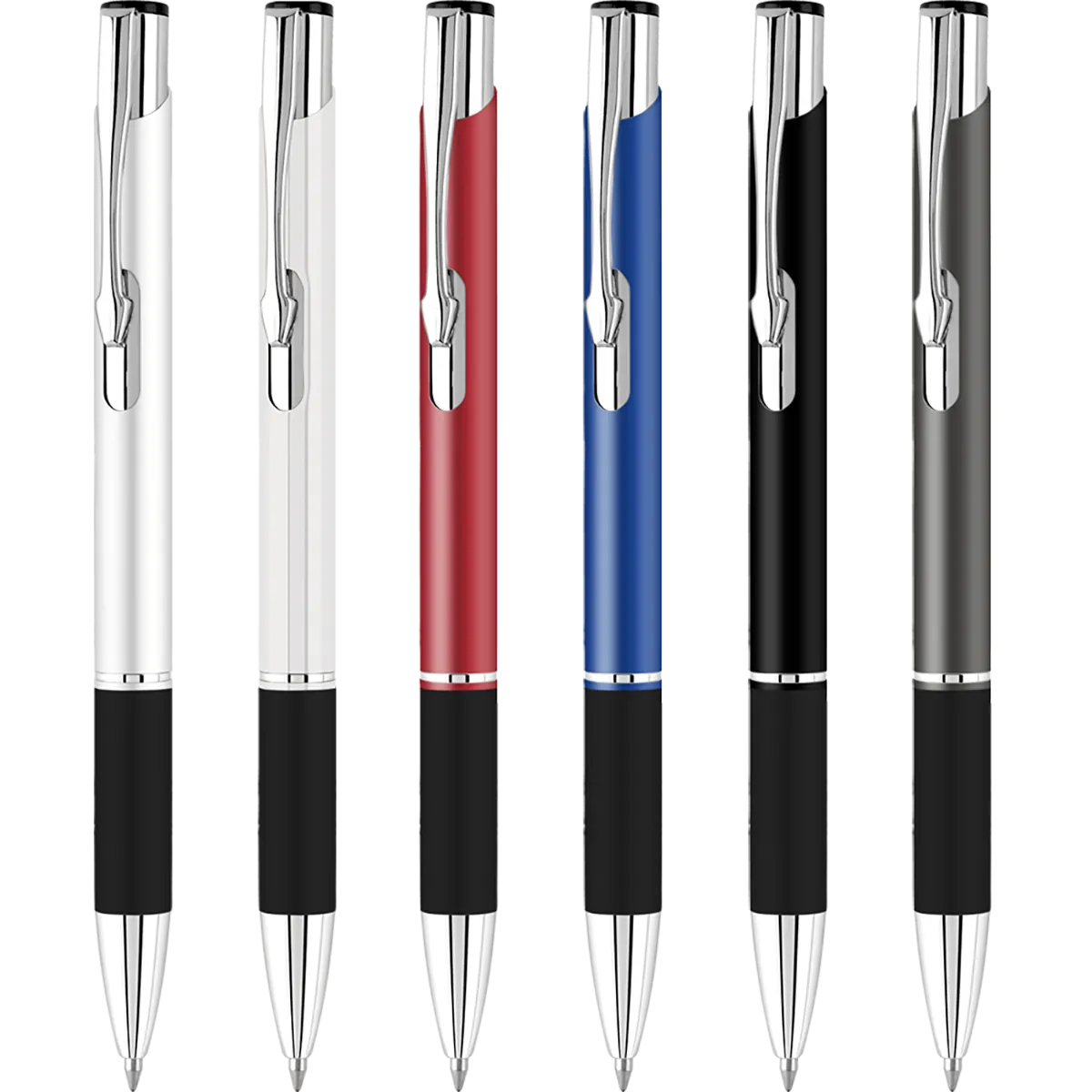 Electra Satin Grip Ballpen (Black ink)