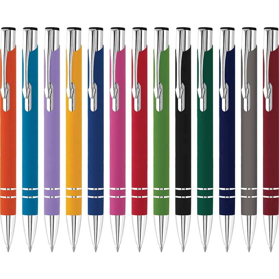 Electra Softfeel GRS Recycled Ballpen (Black Ink)