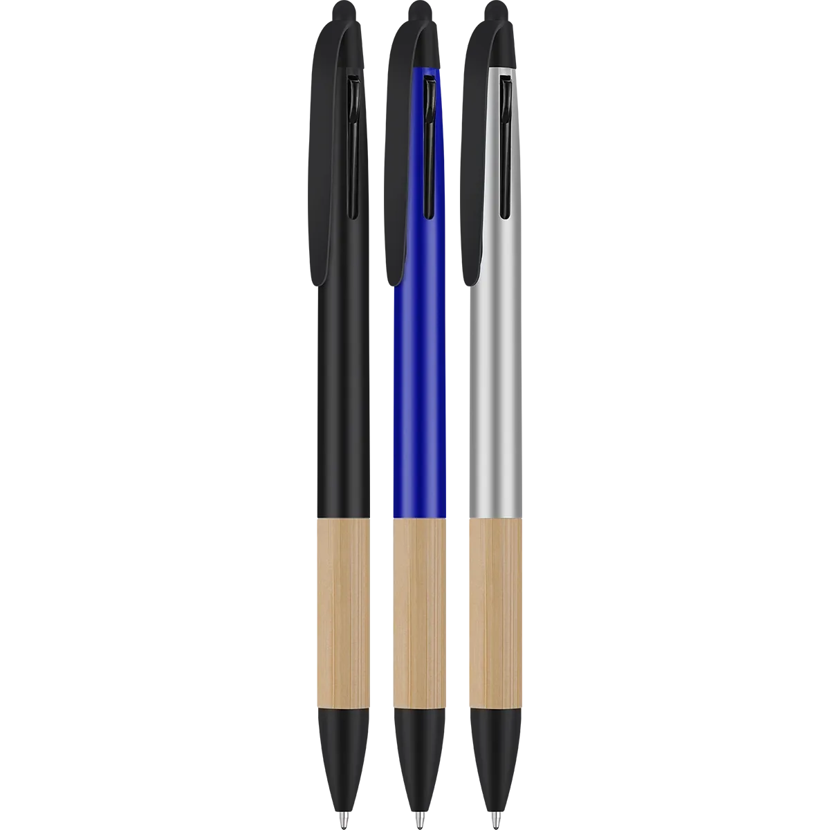 Kelly 3-Colour GRS Recycled Plastic Ballpen (Black, Blue & Red ink)