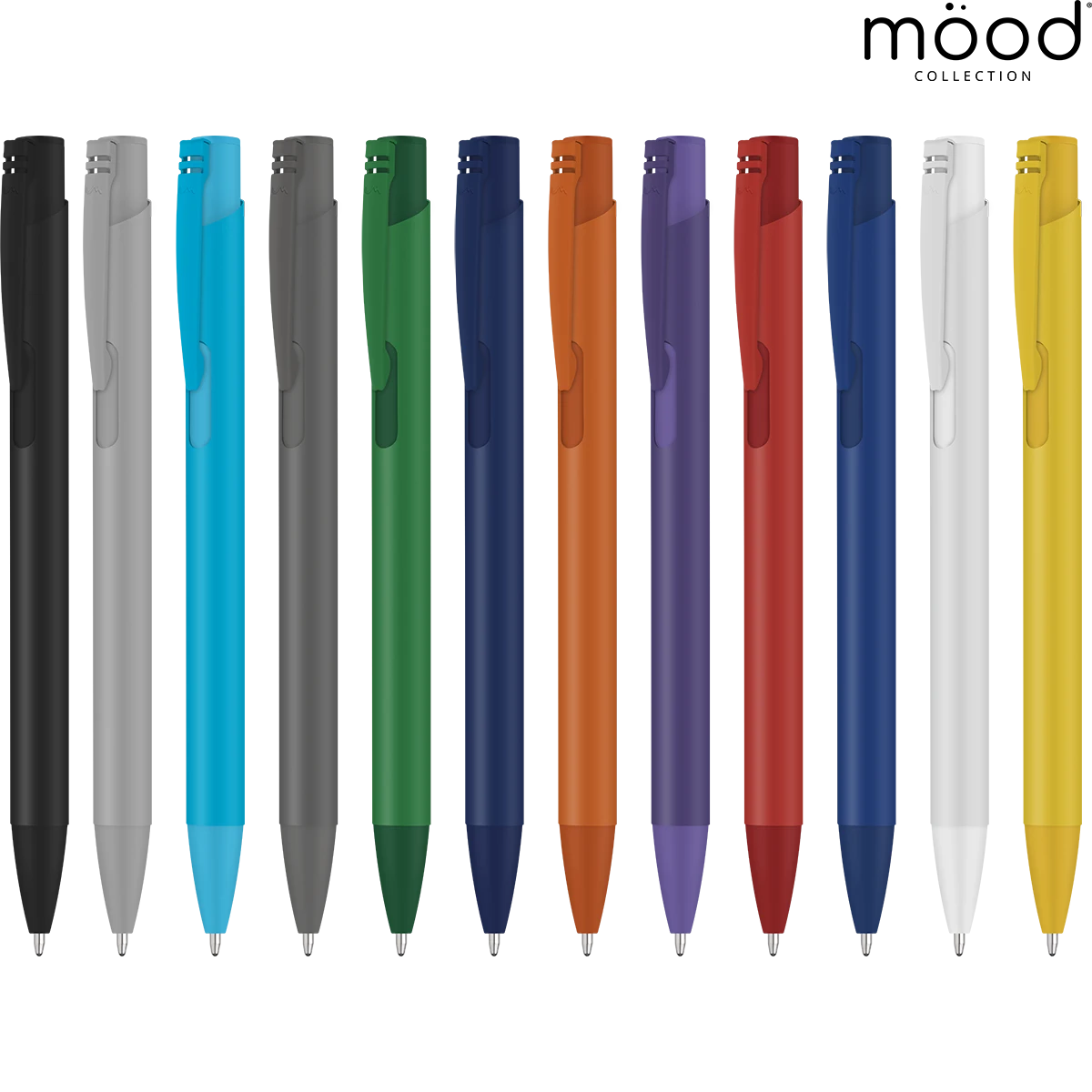 Mood Colour Softfeel GRS Recycled Aluminium Ballpen (Black ink)
