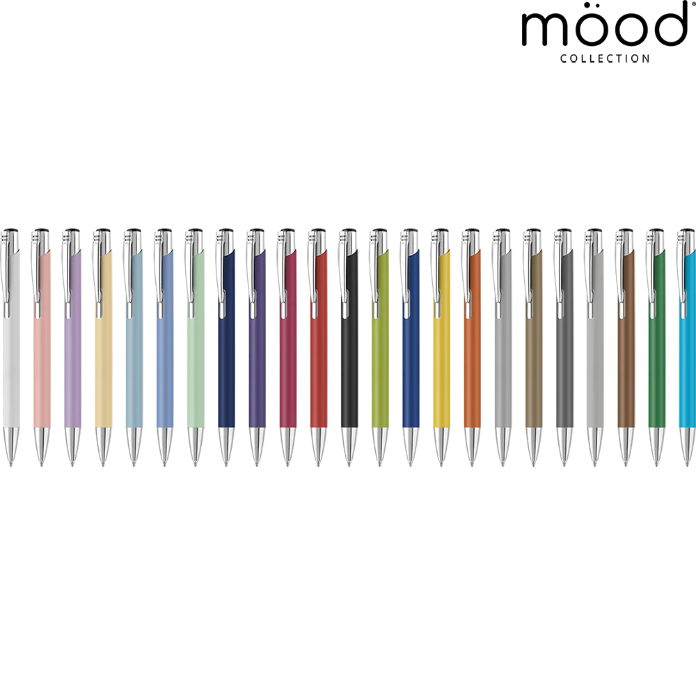 Mood Recycled GRS Softfeel Ballpen (Black Ink)