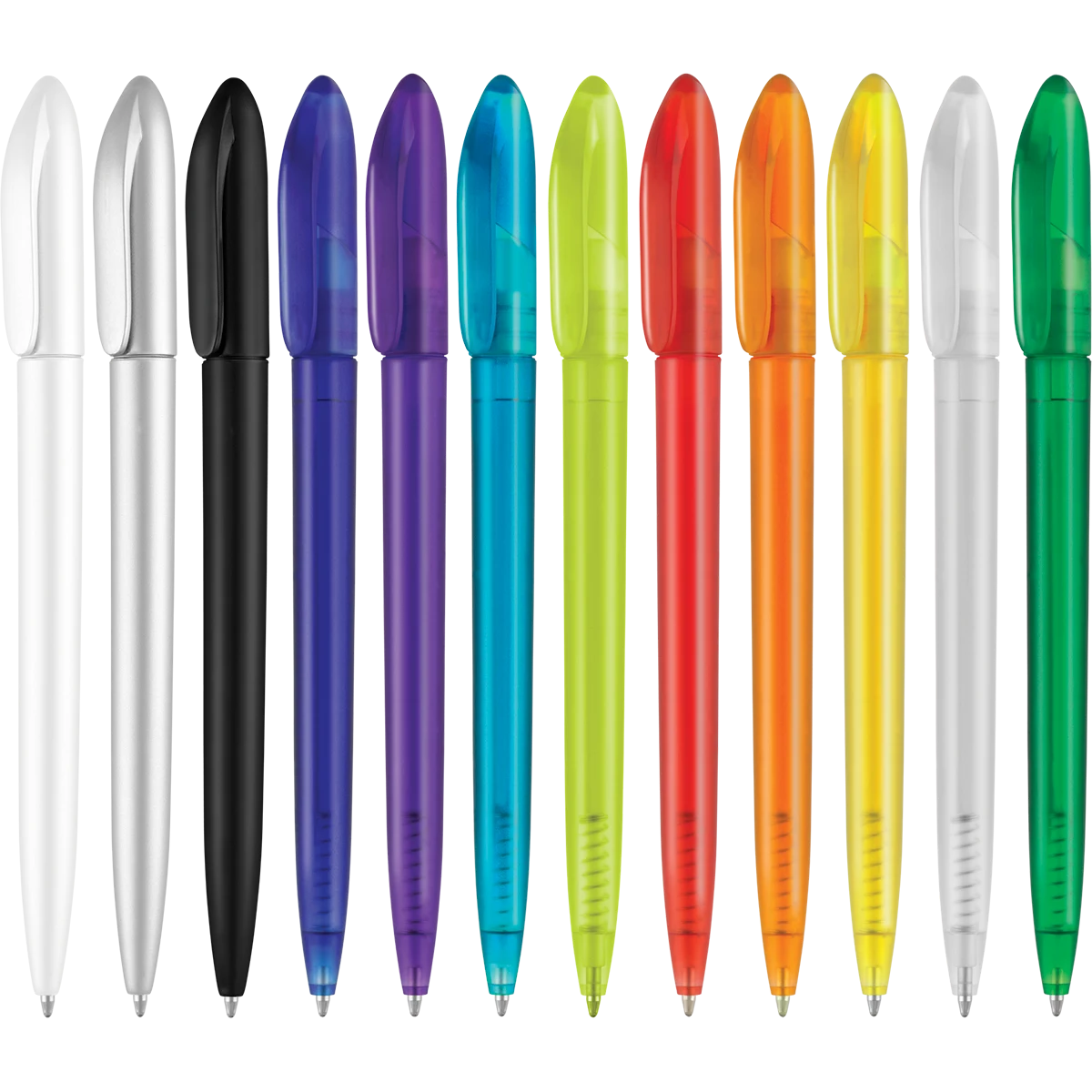 Supersaver Twist Frost Ballpen (Black Ink)