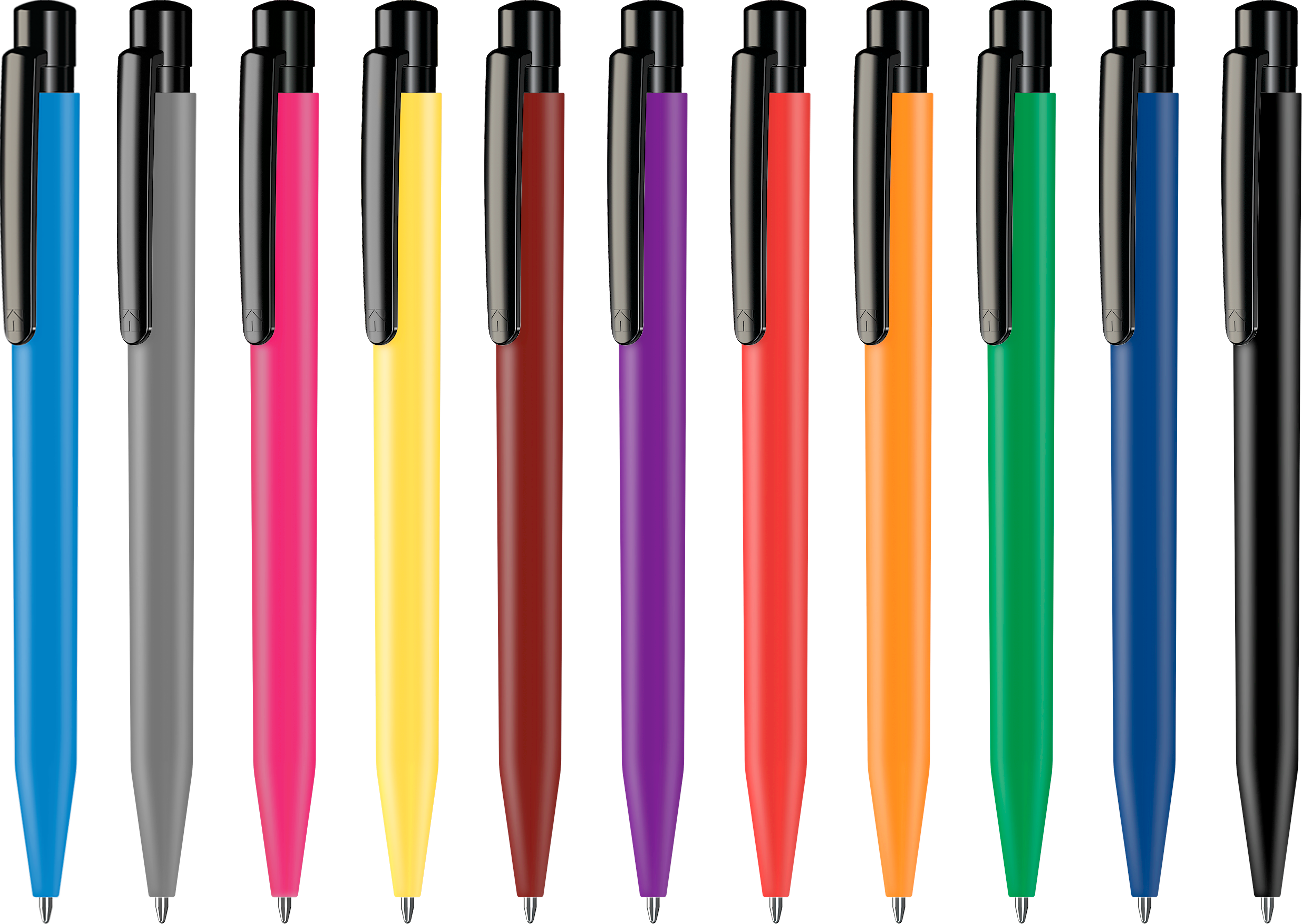 Supersaver Colour Ballpen (Black Ink)